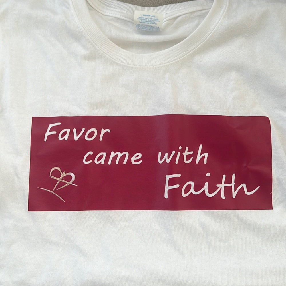 Favor came with Faith